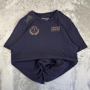 Oracle Redbull Racing Drivers World Champion Racing Graphic T-shirt Size Large